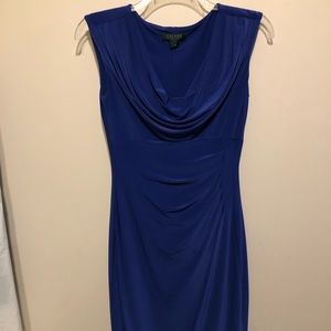 Royal blue women’s cocktail dress